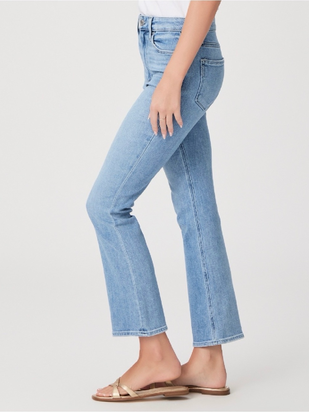 EUC Paige Claudine High Rise Ankle Flare Jeans in Persona - Picture 3 of 16